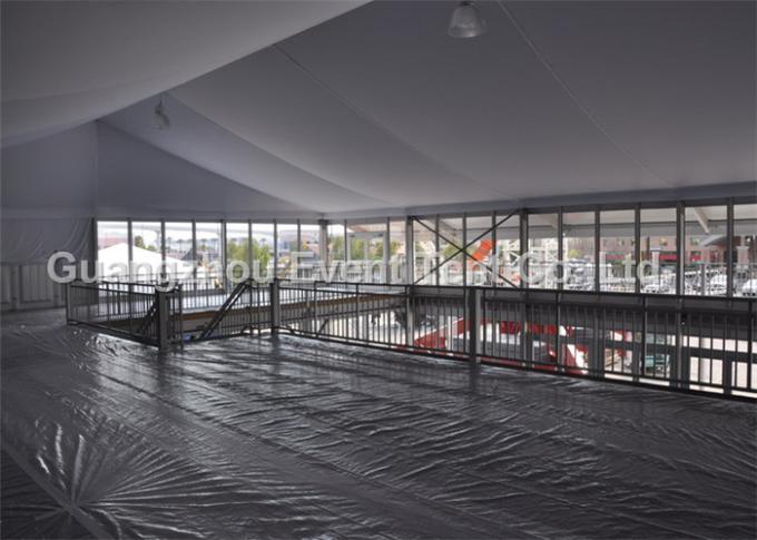 На открытом воздухе шатер двойной палуба балкона прозрачный с этажом 2 для мест 500+